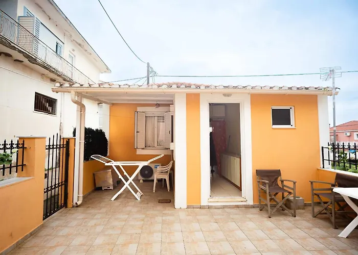 Spacious 2 Bd Detached House In Kefalonia W Patio 펜션 릭수리